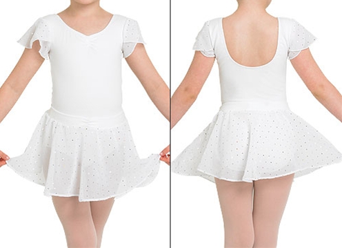 BLOCH Ballettanzug CL3732 nur 24.90 € Glitzerpünktchen-- Ballettanzug -