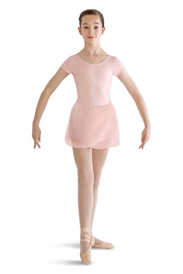 BLOCH Ballettanzug mit Rock CL8262 nur 22.90 € Microfaser, kurze Arme-- Ballettanzug -