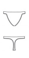 BLOCH Suspensorium B3124 hautfarben, nahtlos