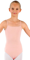 BLOCH Ballettanzug CL5407 Baumwolle, Spaghettiträger