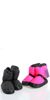 BLOCH Warm up Bootie IM009 Erwachsene schwarz/pink