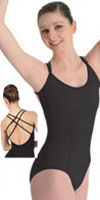 BLOCH Trikot L1567 Spaghettiträger, gekreuzte Rückenträger