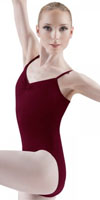 BLOCH Trikot L5417 Spaghettiträger, geraffte Vorderseite