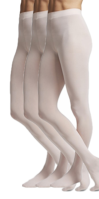 BLOCH Ballettstrumpfhose T0981G PNK nur 15.90 € mit Fuß, rosa 3er Pack-- Strumpfhose -