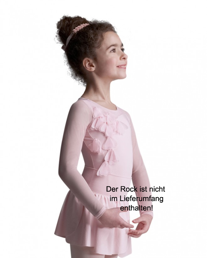 CAPEZIO Trikot 10618C nur 30.90 € Langarm, Tüllapplikation, passend zu 10626C-- Trikot-Tanz -