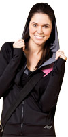 CAPEZIO Jacke mit Kapuze CA150 stylische Jacke
