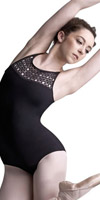 CAPEZIO Trikot MC812W Ornamentoptik