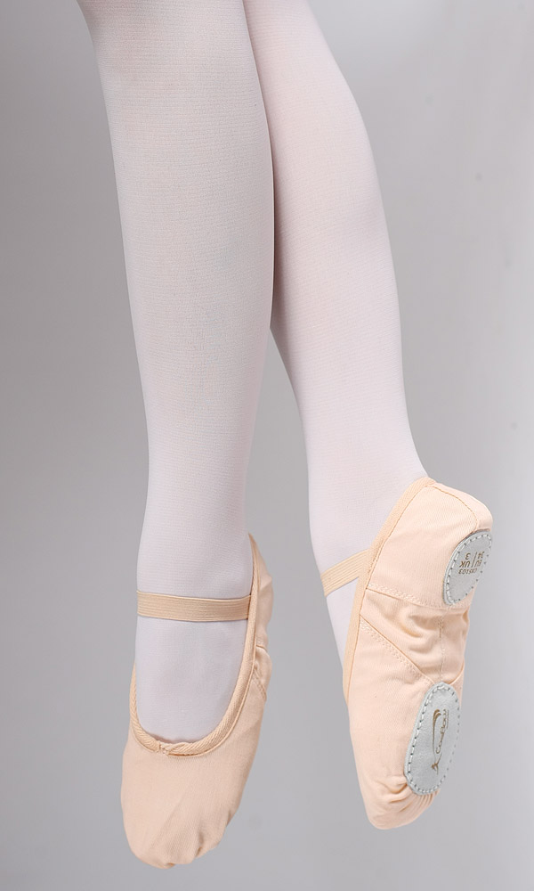 COSBOW Ballettschuhe Leinen CBS103 nur 11.90 € geteilte Sohle, rosa-- Ballettschläppchen -