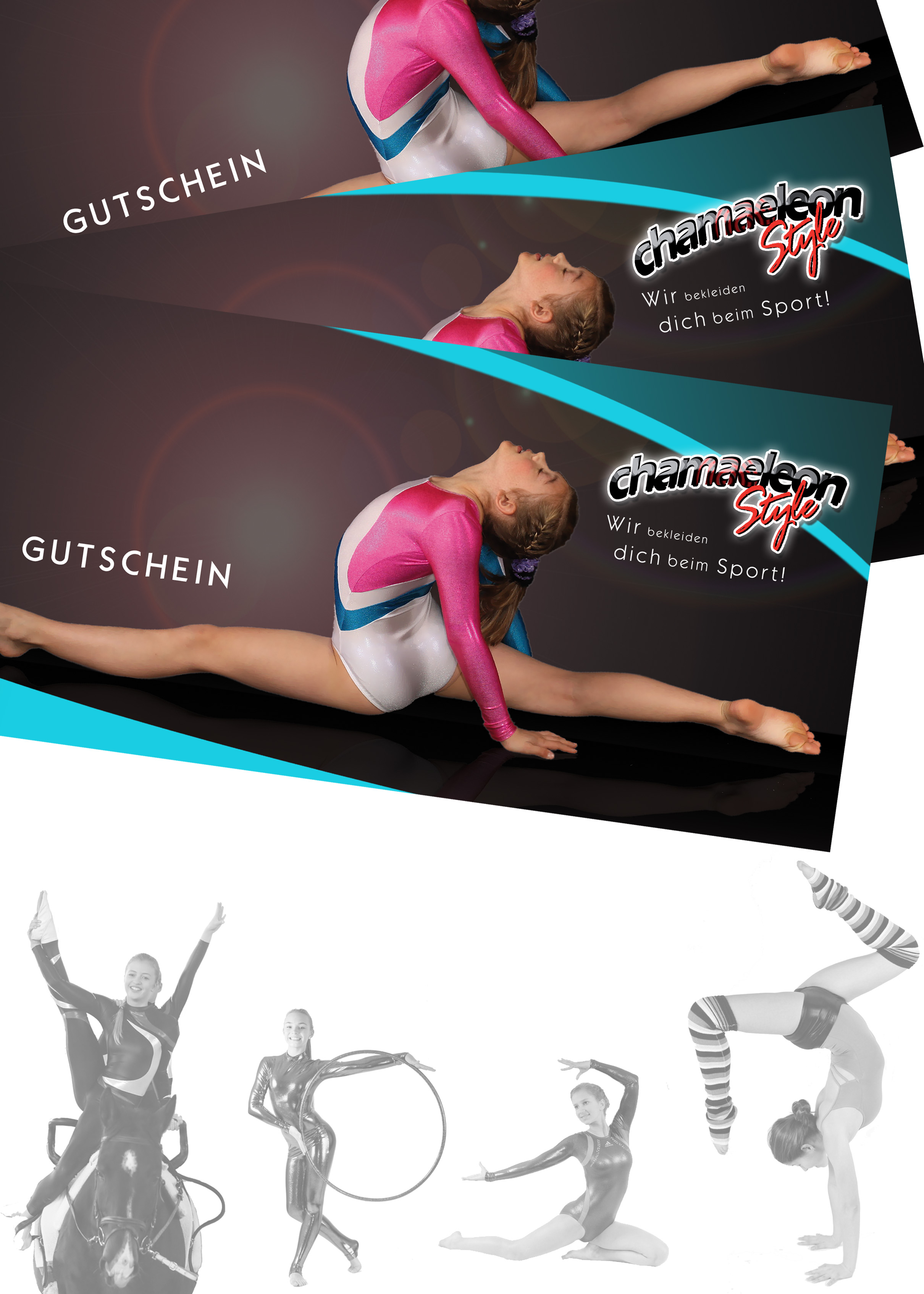 Geschenkgutschein Karte nur 0.00 € ChamaeleonStyle.de--  -