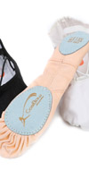 COSBOW Ballettschuhe Vegan CBS105 geteilte Sohle, rosa
