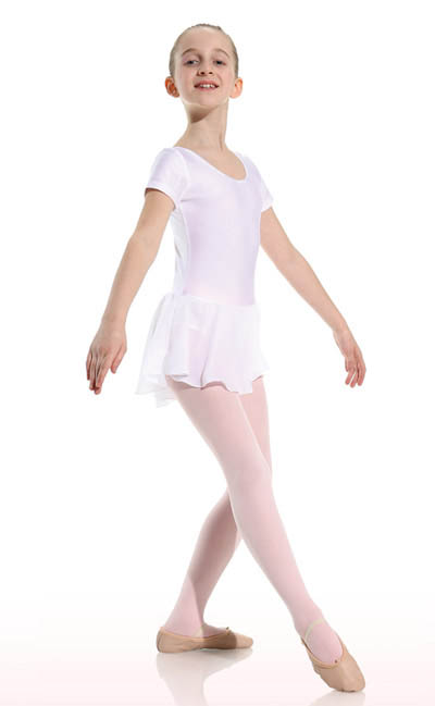 DANCERIES Ballettanzug HANNAH F15 nur 30.90 € glänzend, mit Rock Georgette-- Ballettanzug -