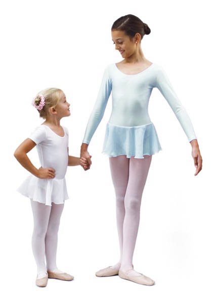 DANCERIES Ballettanzug TABEA F16 nur 34.90 € Baumwolle, Rock Georgette-- Ballettanzug -