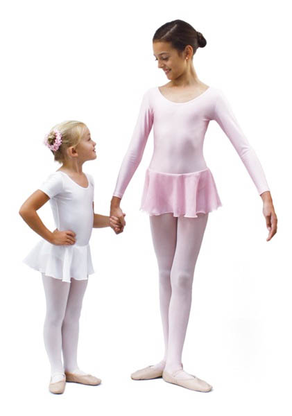 DANCERIES Ballettanzug TABEA F16 nur 28.90 € glänzend, Rock Georgette-- Ballettanzug -