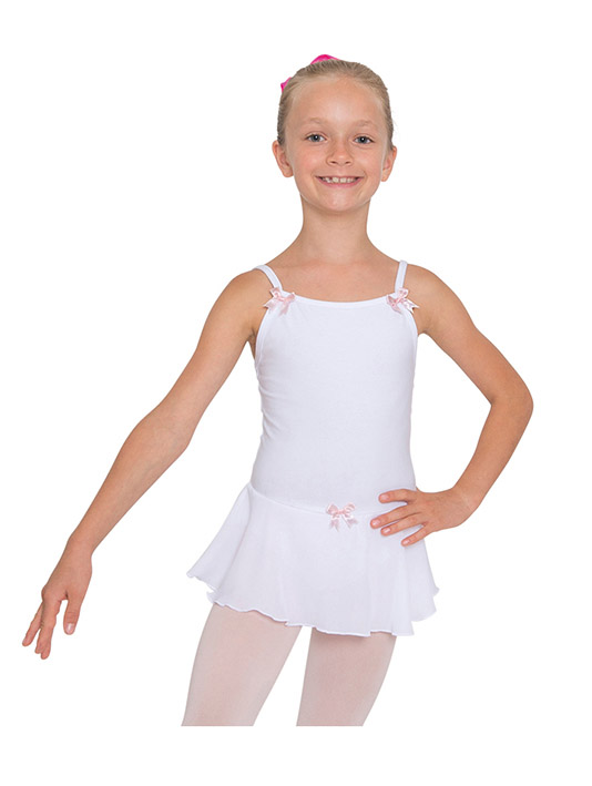 DANCERIES Ballettanzug KIRA K07 nur 39.90 € Spaghettiträger, Schleifchen-- Ballettanzug -