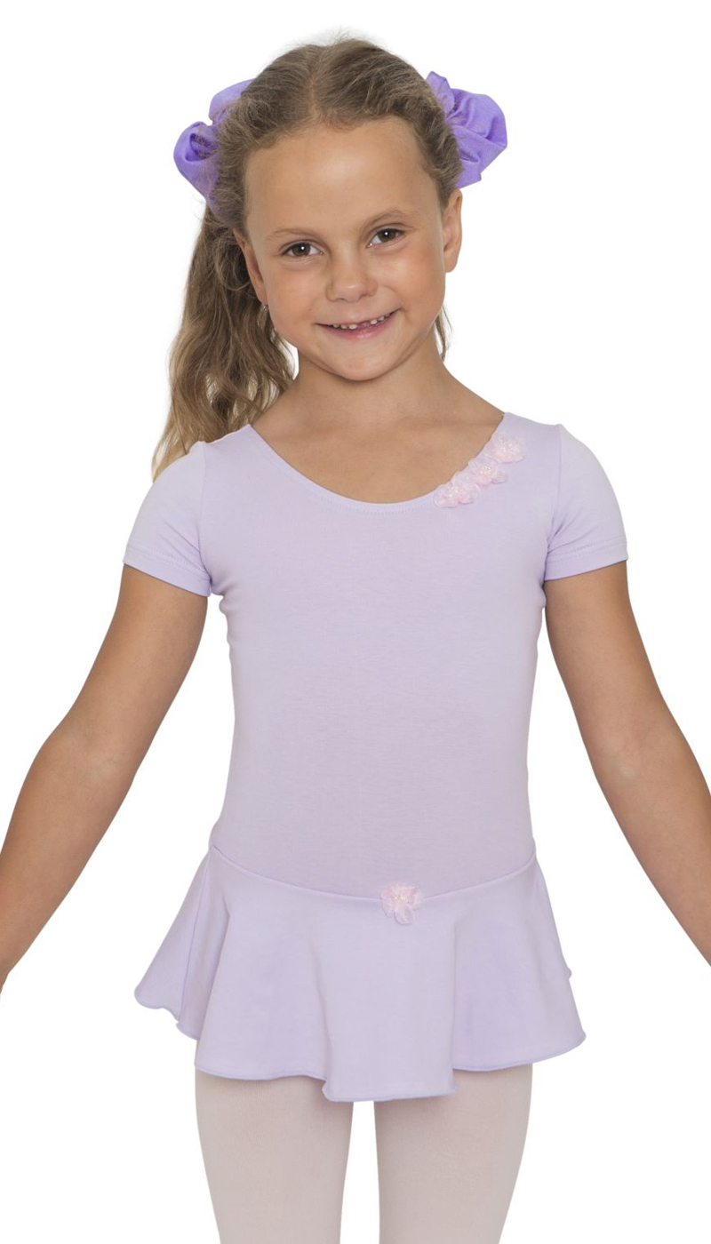 DANCERIES Ballettanzug SMILLA K09 nur 37.90 € kurzer Arm, Schleifen-- Ballettanzug -