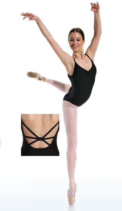 DANCERIES Ballettanzug MOIRA T29 nur 41.90 € Supplex, schöne Träger im Rücken-- Ballettanzug -