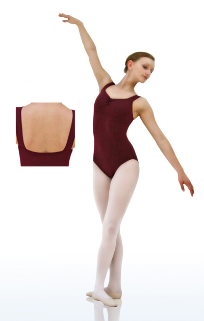 DANCERIES Ballettanzug YVETTE T30 nur 44.90 € abgesetztes Brustteil-- Ballettanzug -