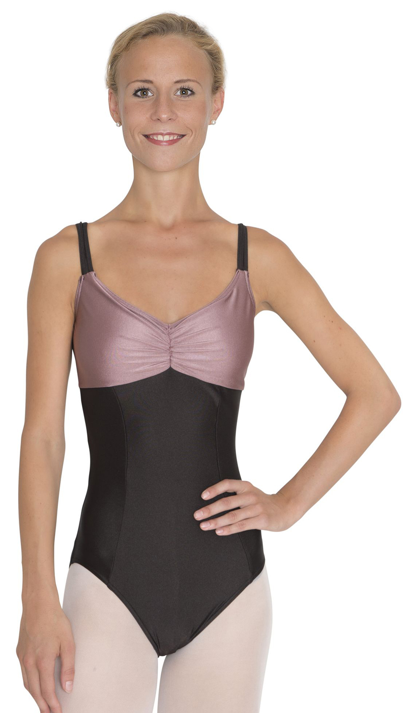 DANCERIES Ballettanzug TIFFANY T56 nur 43.90 € schmale Träger, Brust- und Rückenraffung-- Ballettanzug -