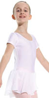 DANCERIES Ballettanzug HANNAH F15 glänzend, mit Rock Georgette