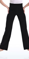 DANCERIES Jazzpant DIXIE G23 Jazzhose, gerades Bein
