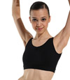 DANCERIES Top PAMELA Z22 bauchfrei, Brustraffung