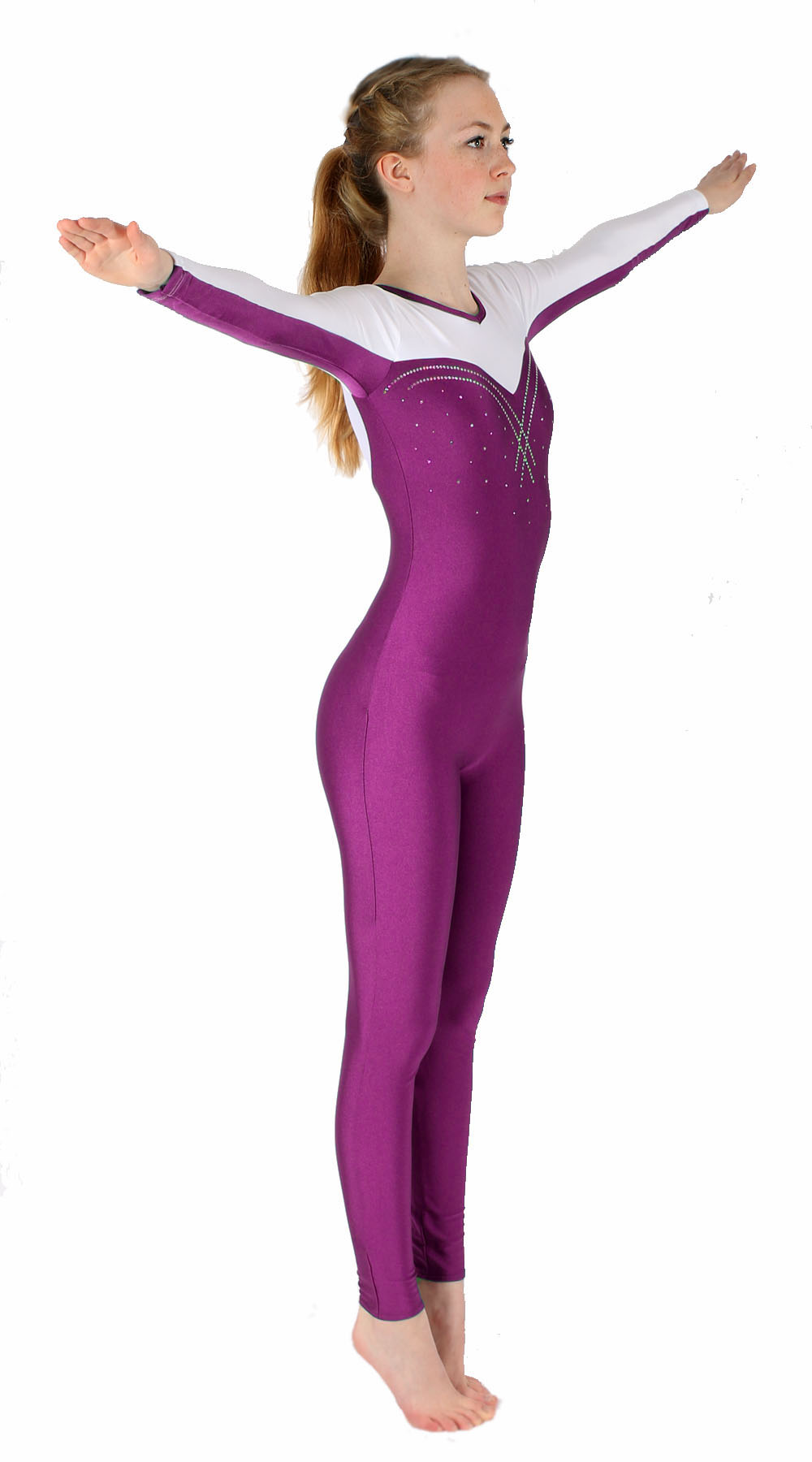 nur Ganzanzug UNITARD - LIGHTS 123.90 VESTA mehrfarbig ERVY - € RED Lycra, Vesta