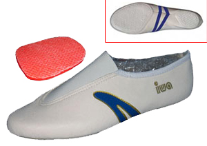 IWA 403 Turnschläppchen 403 nur 33.90 € Synthetik creme-blau-- Turnschläppchen -