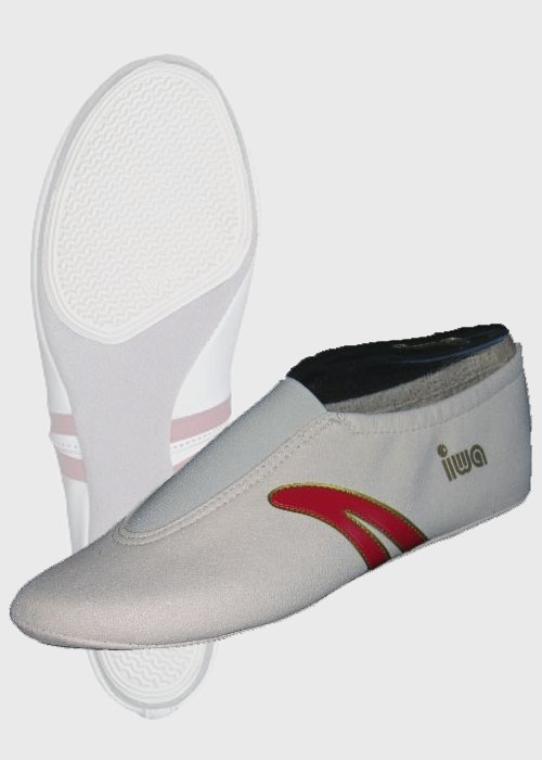 IWA 402 Turnschläppchen 402 nur 30.90 € Synthetik, creme-rot-- Turnschläppchen -