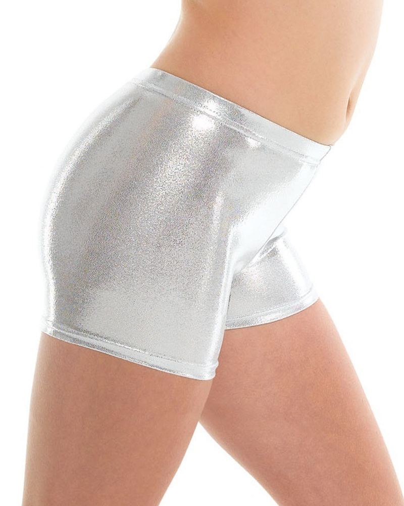 T&P HotPants GYMMICROSHINE nur 13.90 € Lack silber-- Hosen -