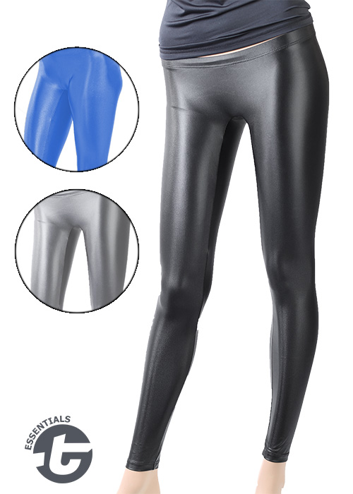 TWIOO SPORTS Leggings ohne Logos ShowA1300 nur 19.90 € niedriger Bund, Shine-- Leggings -