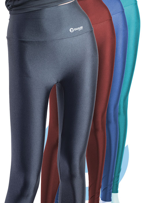 TWIOO SPORTS Leggings mid waist EnergyA1401 normale Länge, sleek