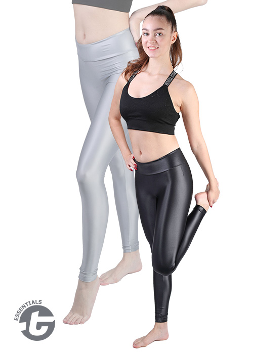 TWIOO SPORTS Leggings, mid waist ShowA1401 normale Beinlänge, Shine