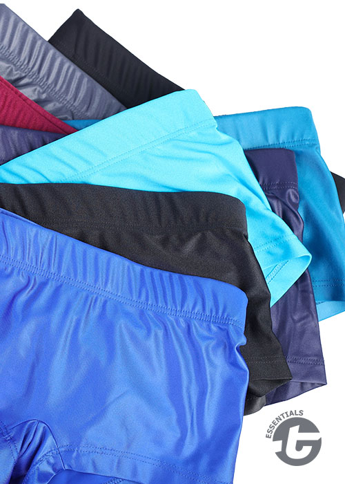 TWIOO SPORTS BoxerPant Herren kurz ShowA1678 Premium seidenmatt, Shine glänzend