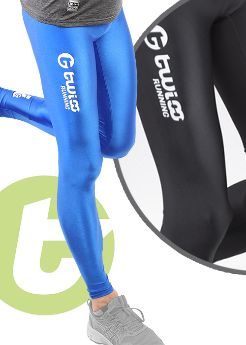 TWIOO RUNNING Lauftights unisex OneX1250 nur 33.90 € Twioo Sleek glänzend-- Lauftights -