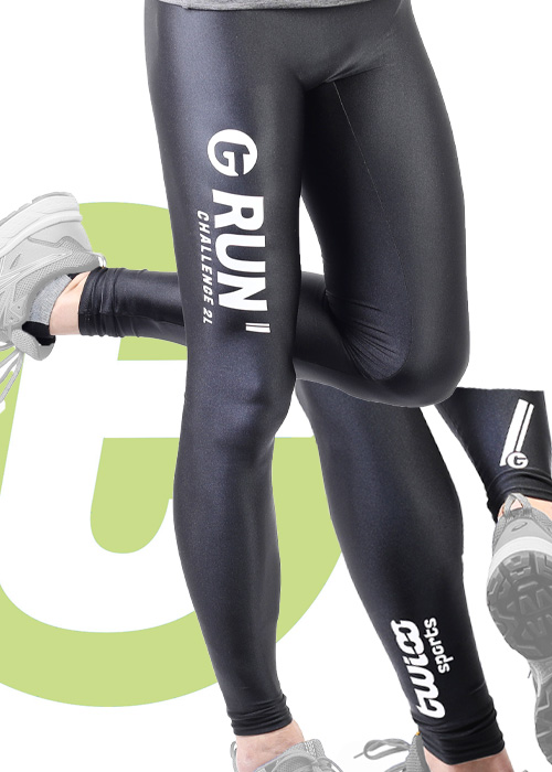 TWIOO RUNNING Lauftights unisex Challenge2L1250 Twioo Sleek glänzend