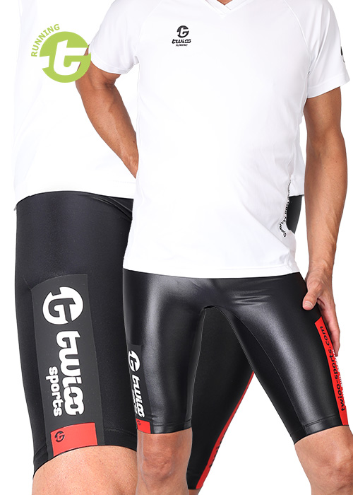TWIOO RUNNING Herren Radler wiStreamGRRT-1685 nur 54.90 € Premium seidenmatt oder Shine -- Bike Short -