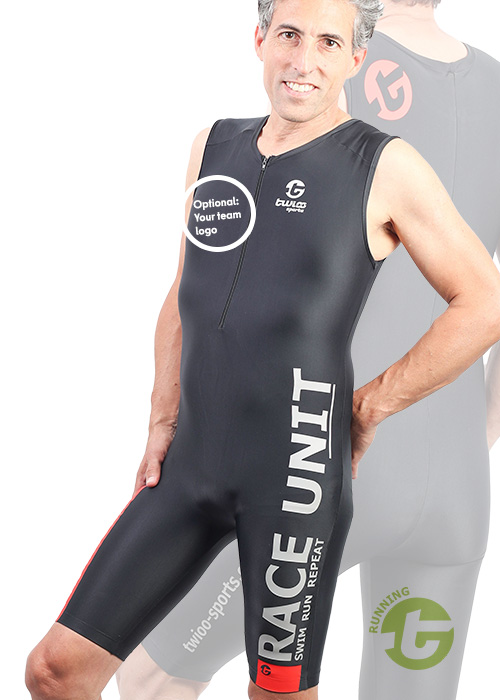 TWIOO RUNNING Wassersport, SwimRun Anzug wiStreamGRR4-61R5 Premium seidenmatt oder Shine